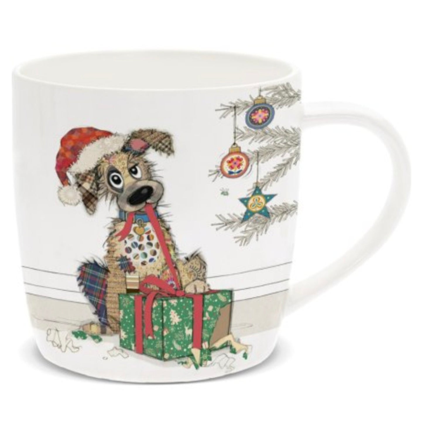 Bug Art Murphy the Mutt Christmas Mug