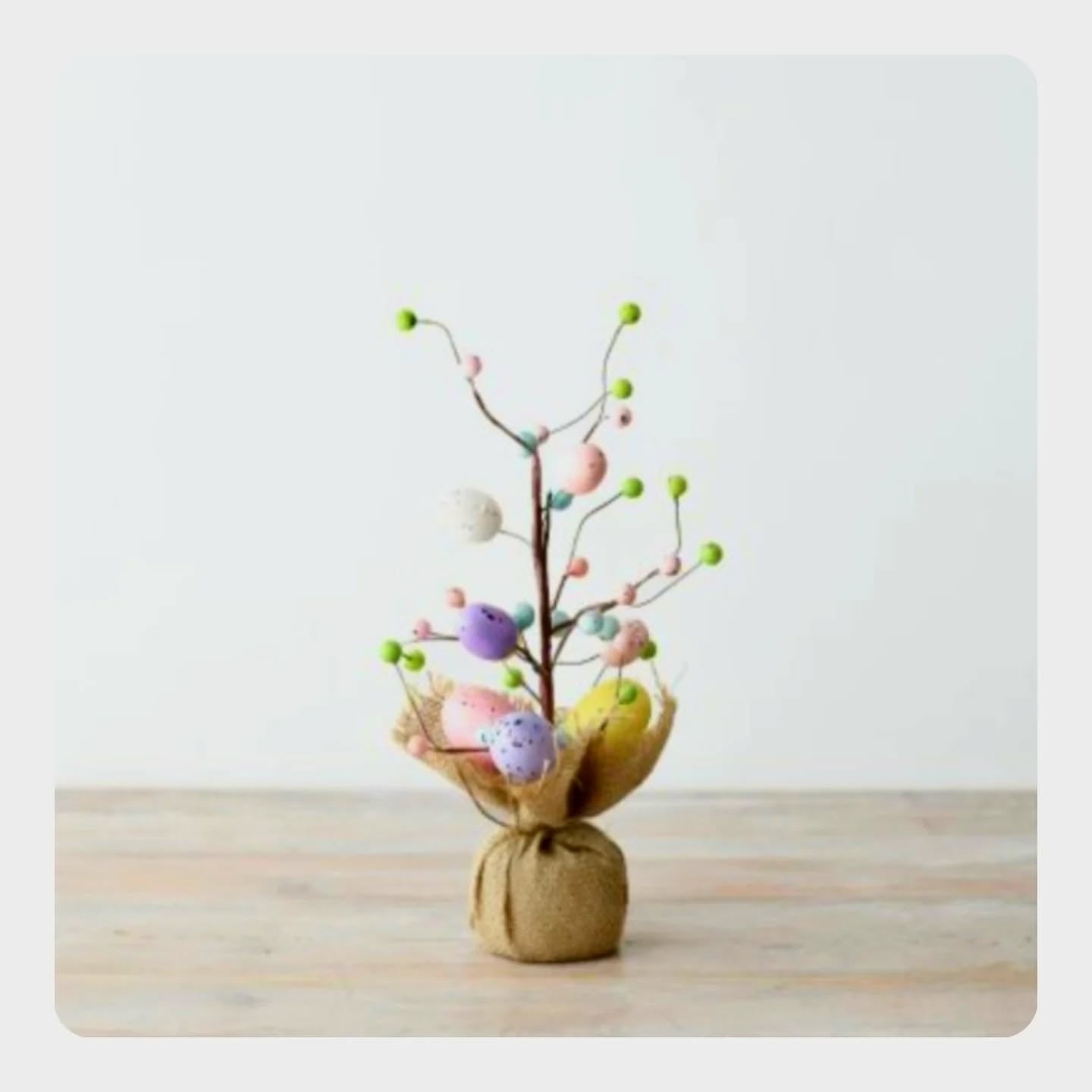 Small Easter Egg Tree Deco, 33cm