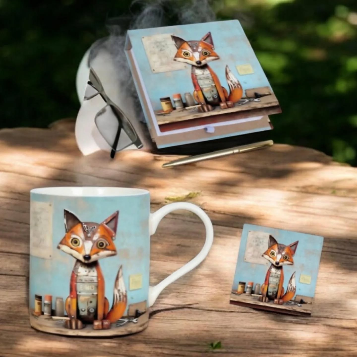Bug Art Scraps Fox Gift set