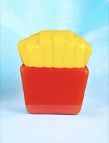 Large fast food sensory toys
