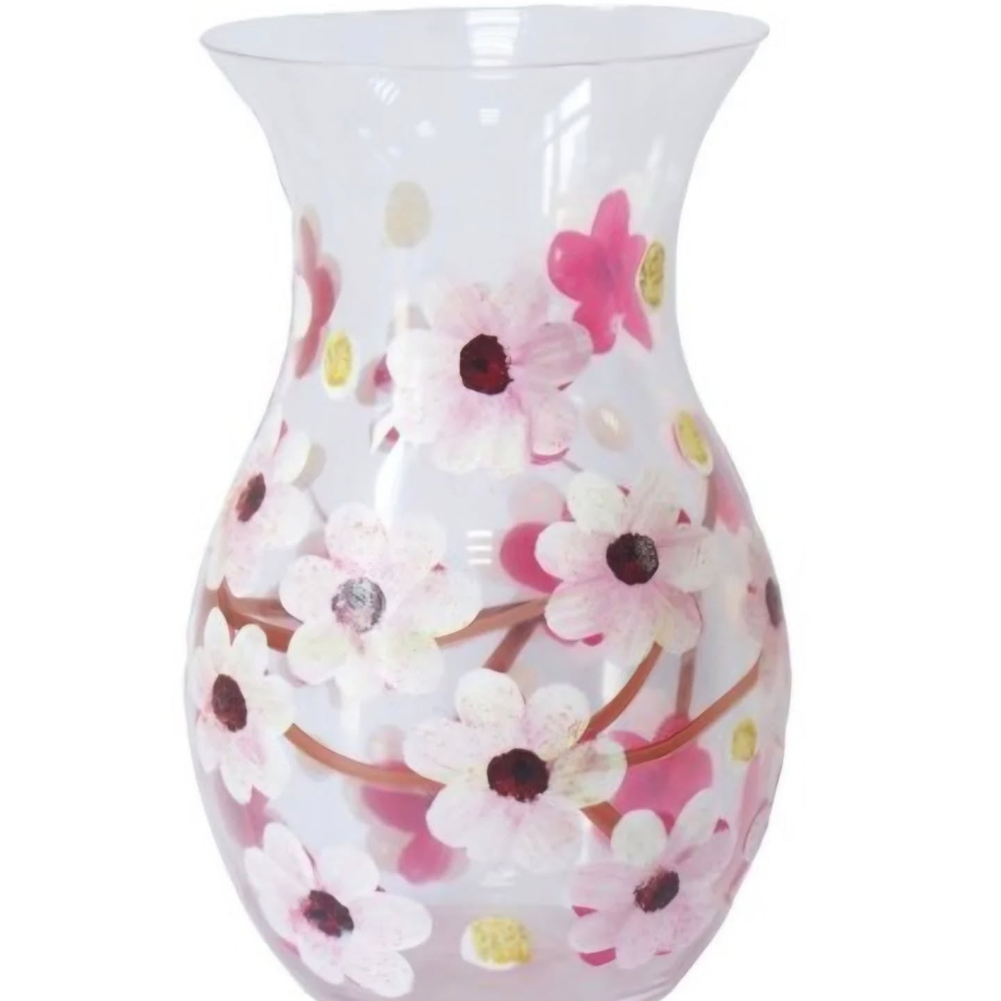 Glass Blossom Vase