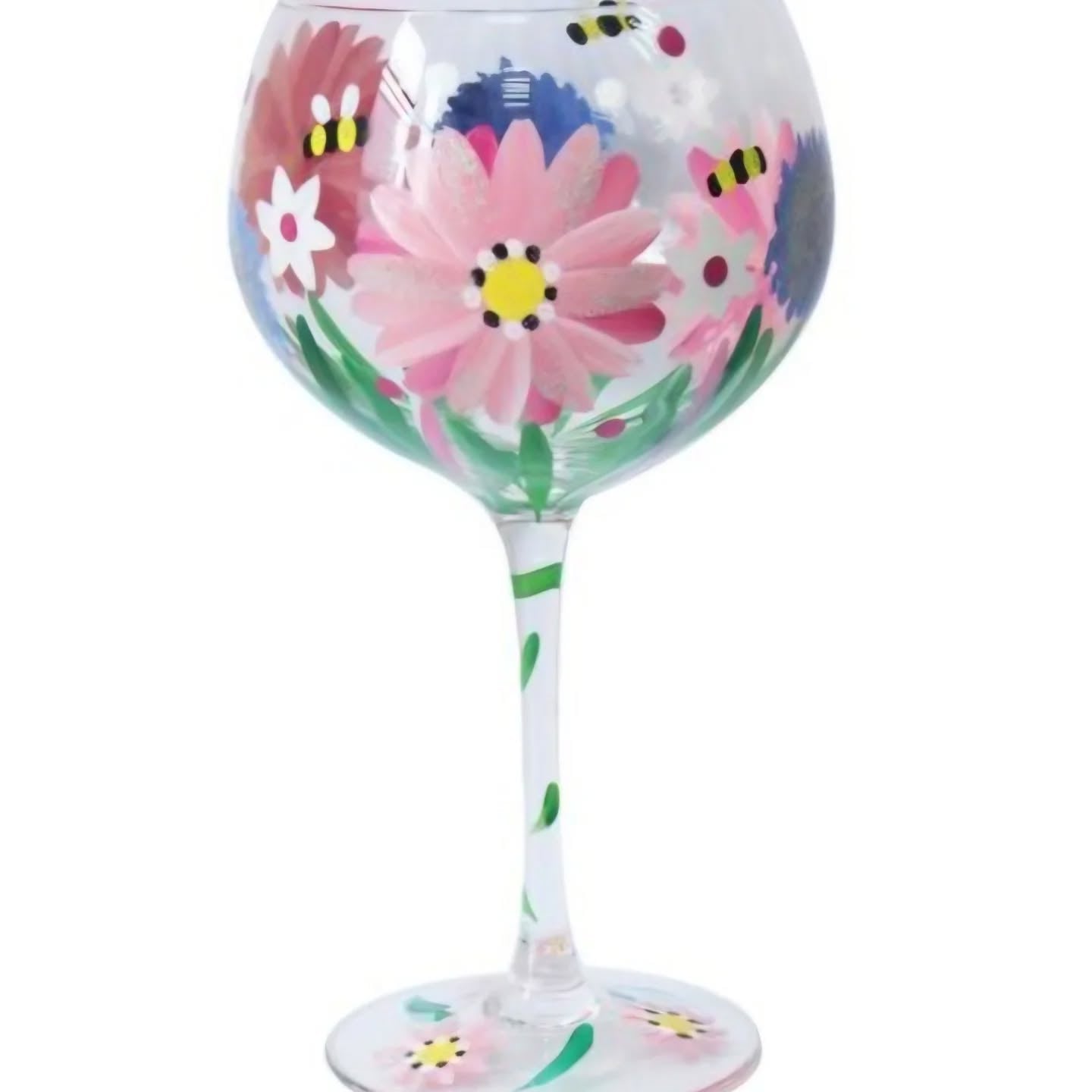Lilies Gin Glass, 21cm