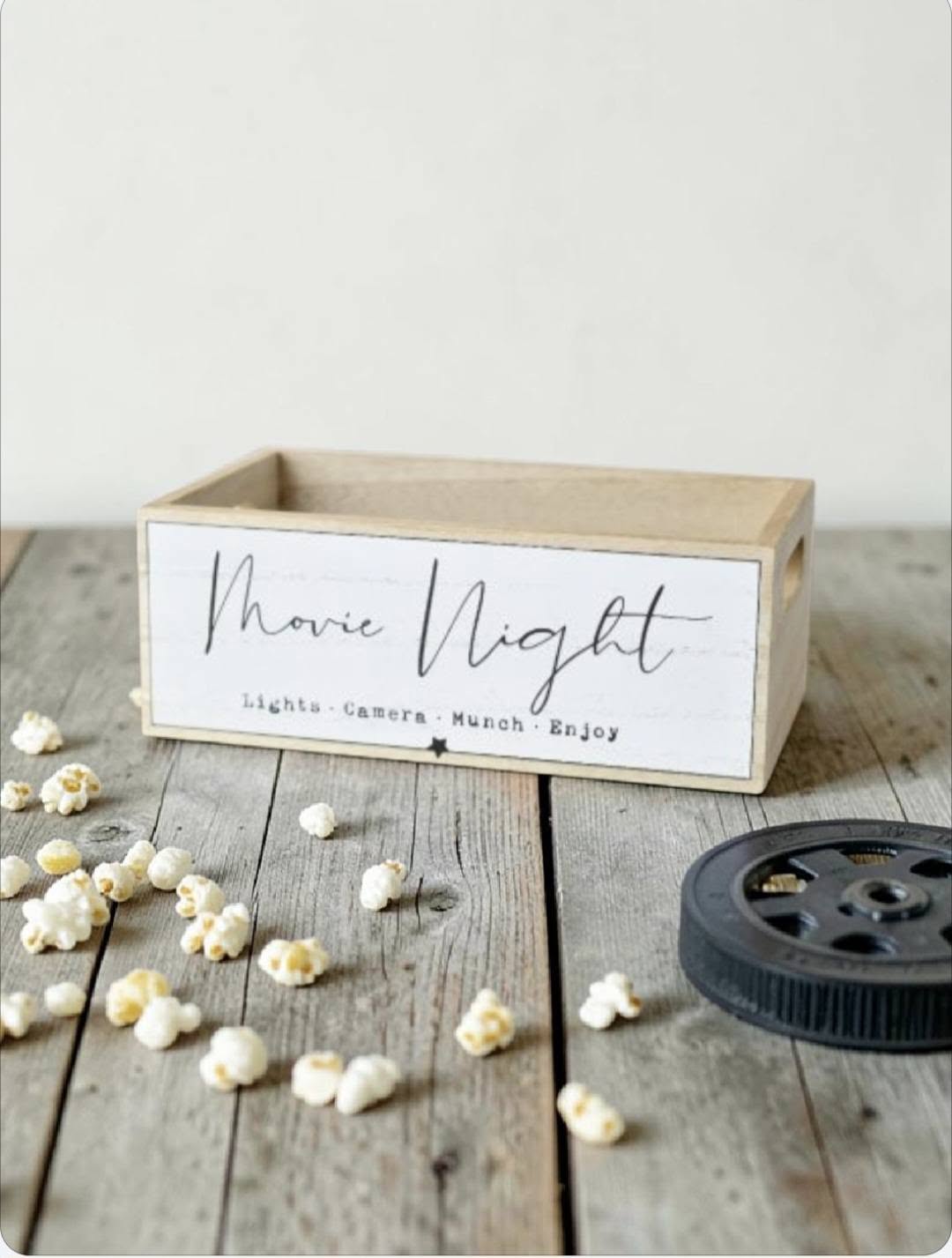 Movie Night Snack Crate, 24cm