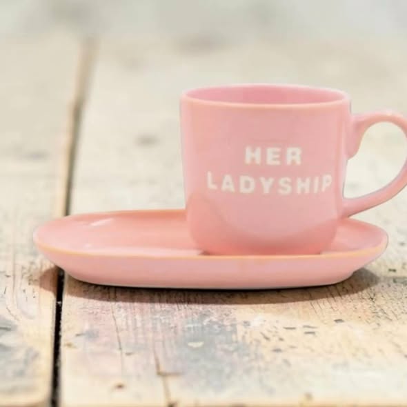 Her Lady Ship Snack Set, 20cm