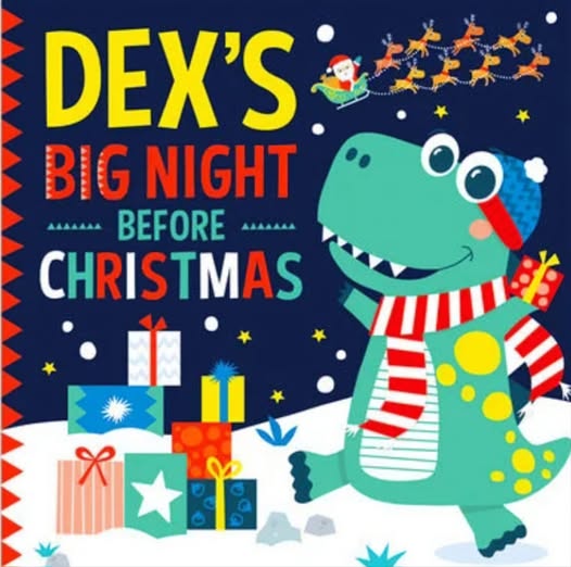 Dex's Big Night Before Christmas Children’s Story Book