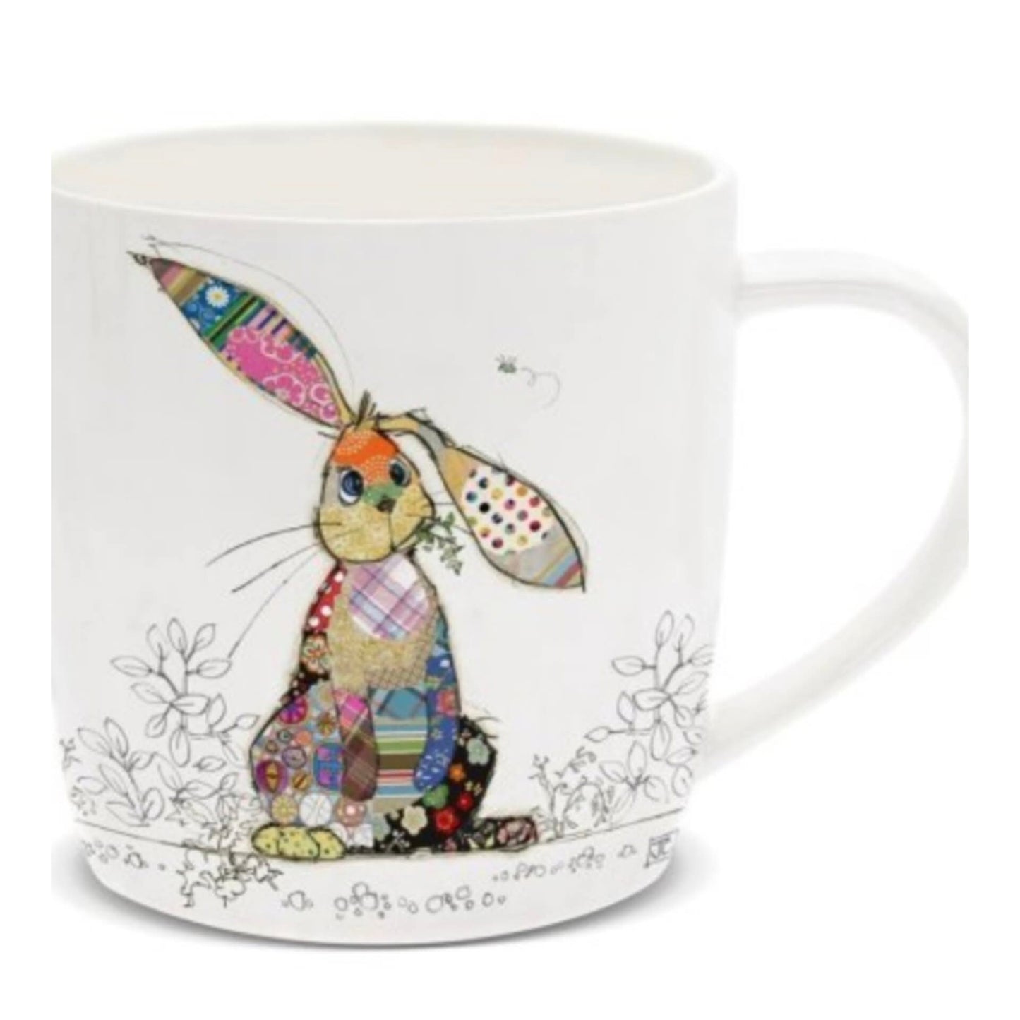 Bug Art Binky Bunny Mug