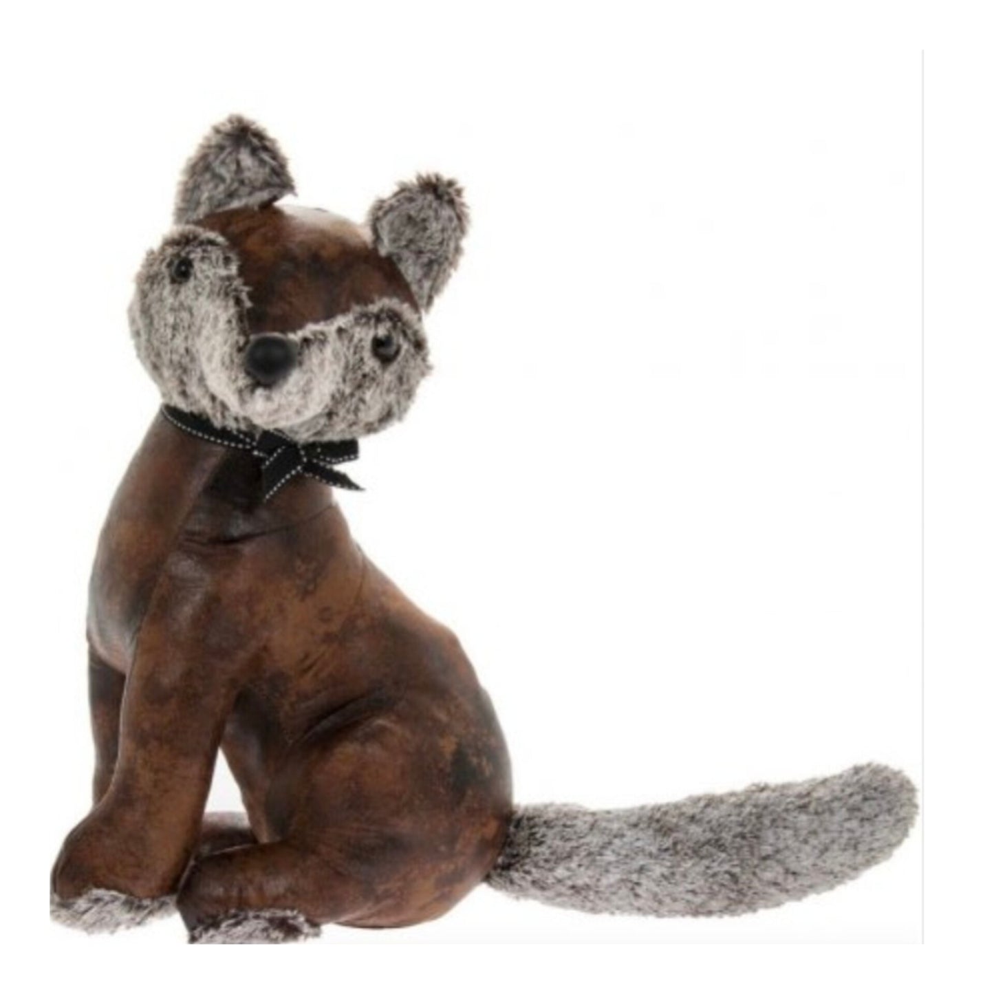Faux Fur Fox Doorstop