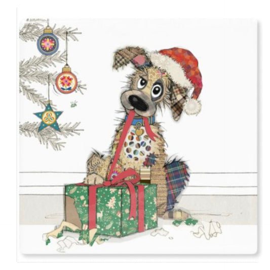 Bug Art Christmas Murphy the Mutt