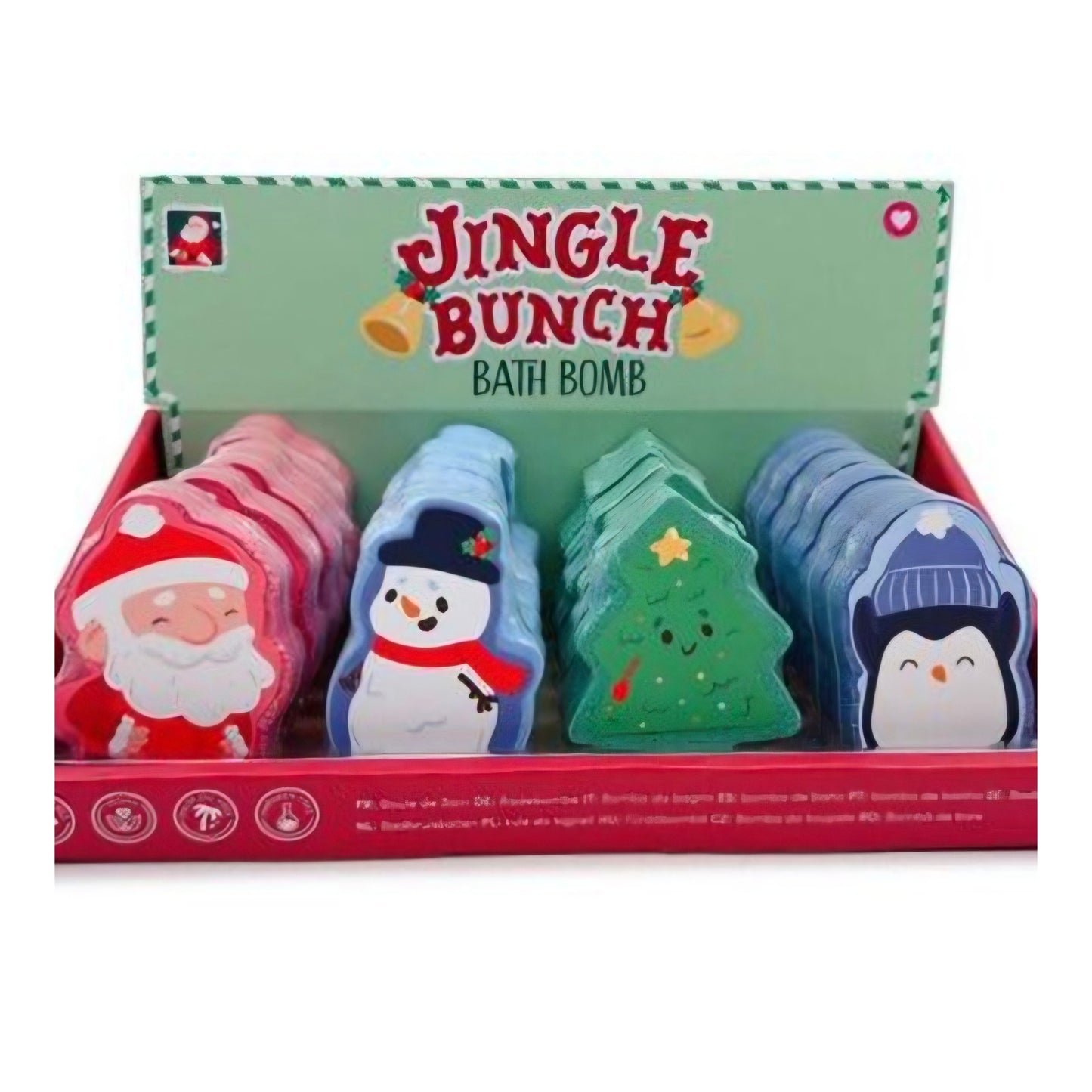 Jingle Bells Bath bombs