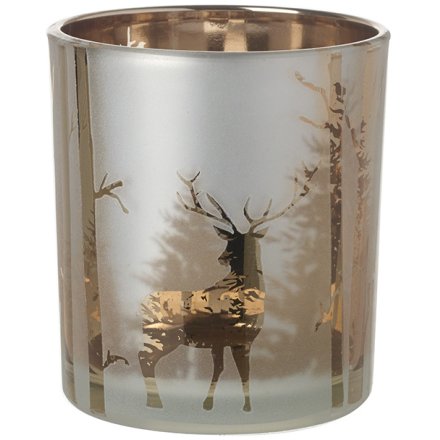 Glass T Light Holder