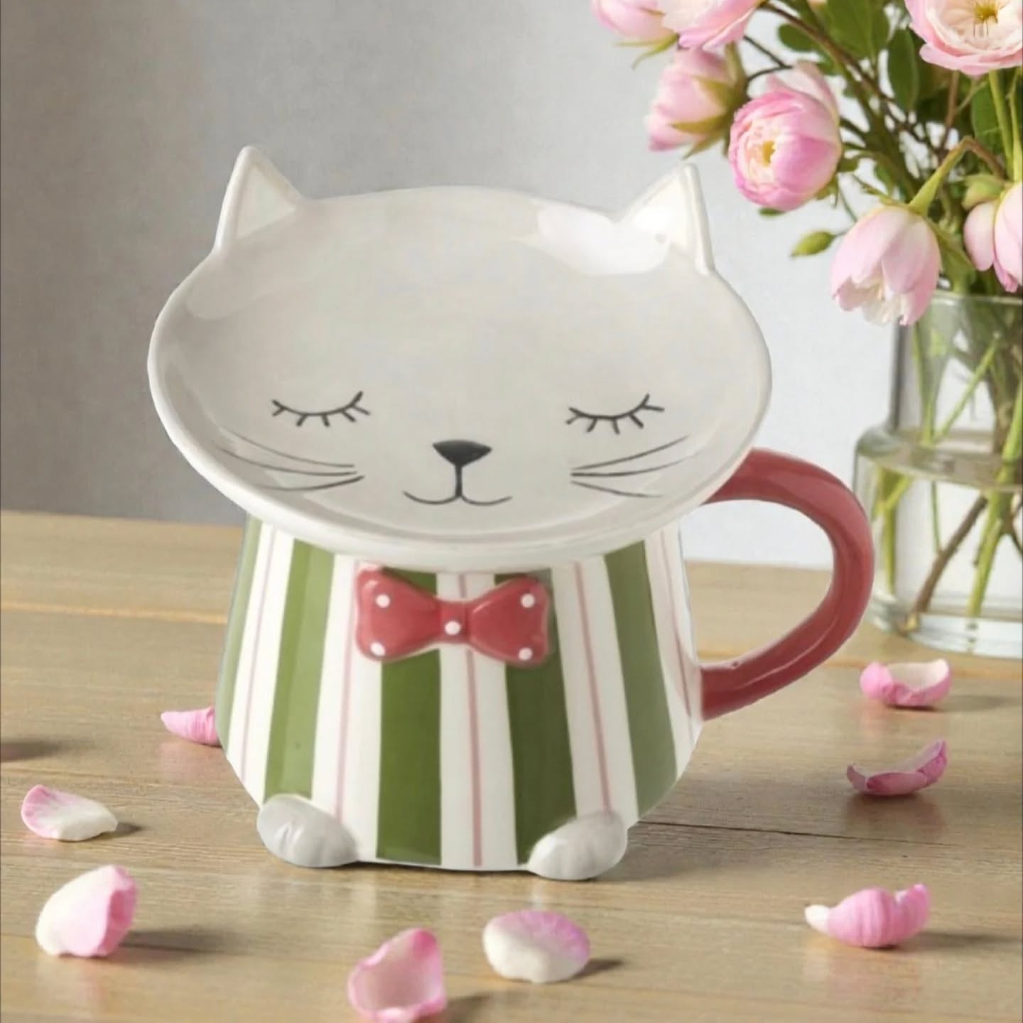 Cat Plate & Mug