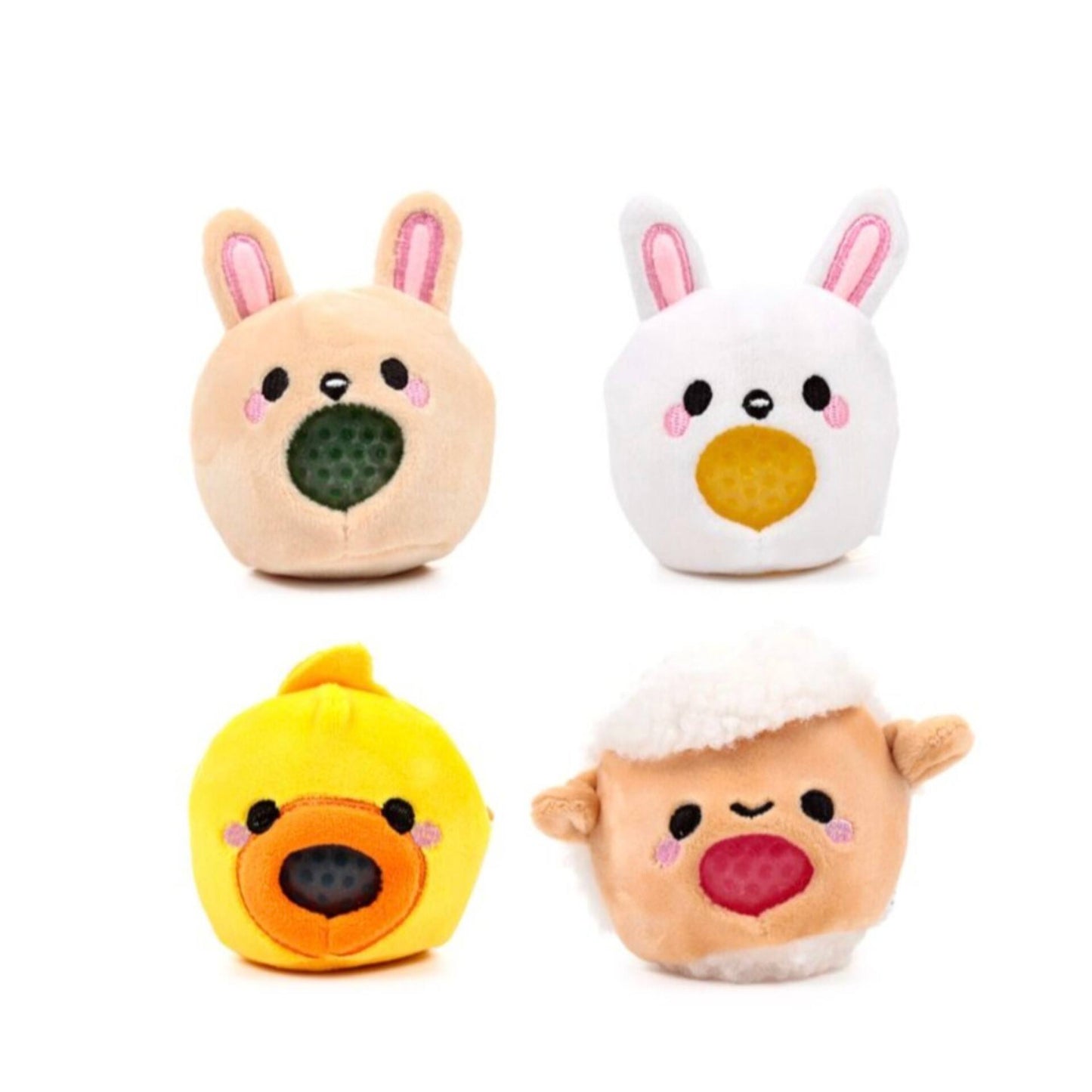 Springtime plush sensory and fidget toys