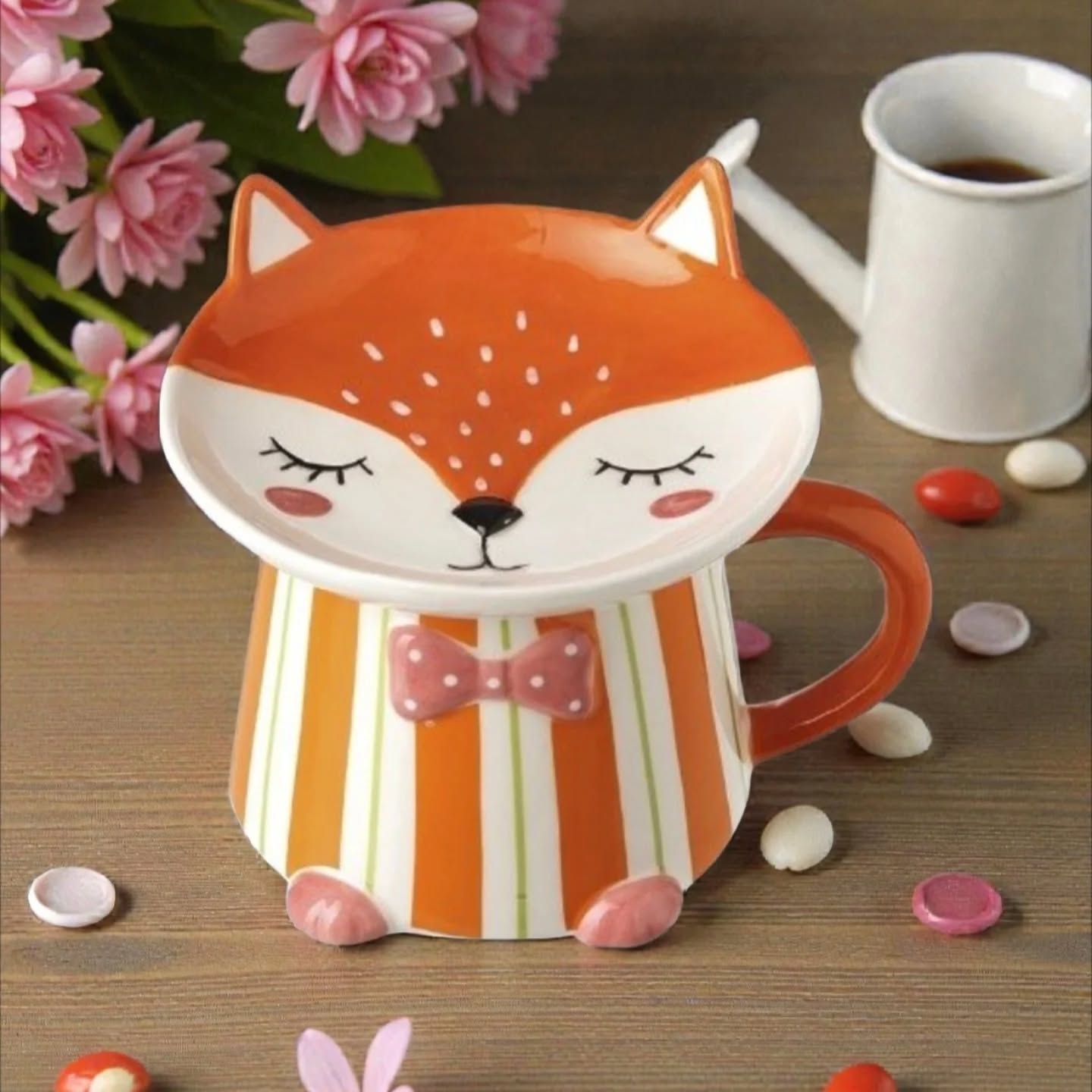 Fox Plate & Mug Set