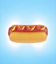 Large fast food sensory toys