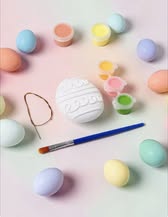 Springtime Easter Paint Your Own DIY Decoration