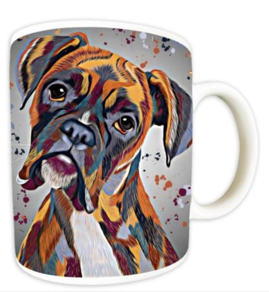 Boxer Mug, 9.5cm