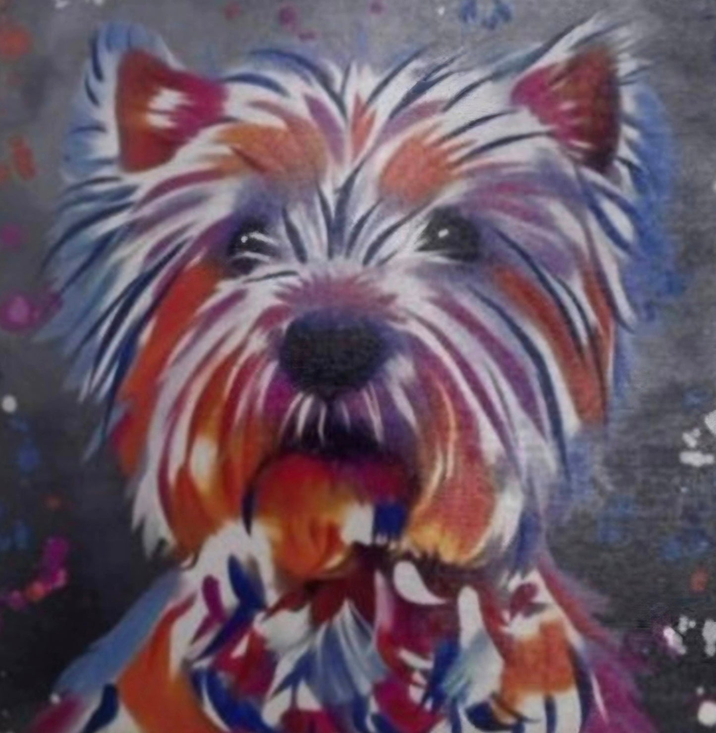 Westie MDF Coaster, 10cm