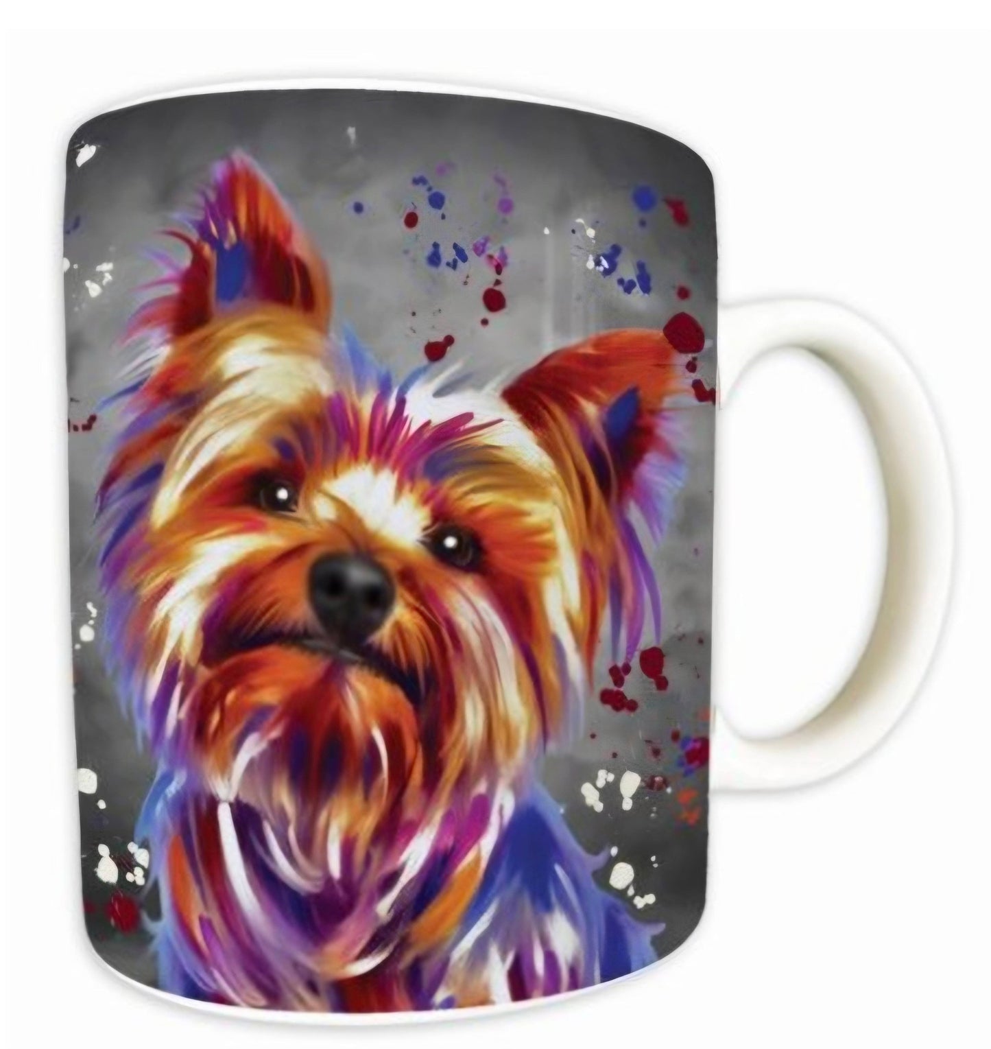 Yorkie Terrier Mug, 9.5cm