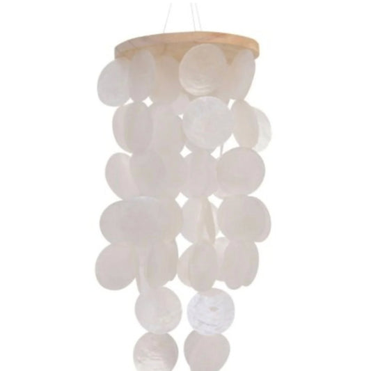 White Capiz shell hanger