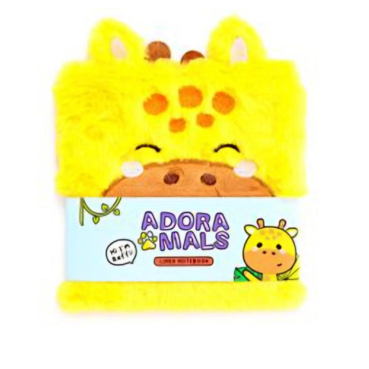 Raffi The Giraffe Fluffy notebook A5