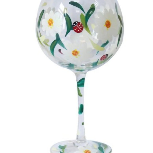 Blueberries Balloon Gin Glass, 21cm