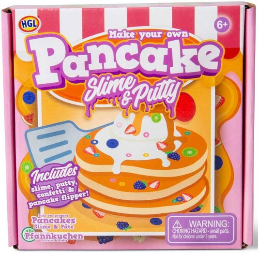 MAKE YOUR OWN PANCAKE SLIME AND PUTTY