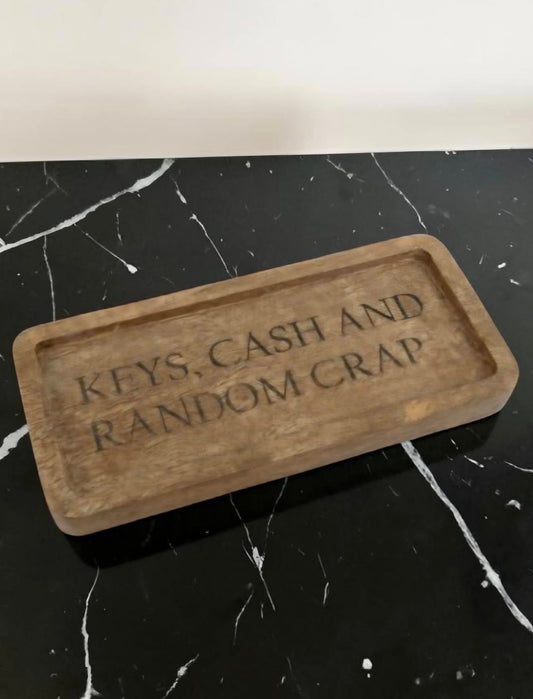 Keys Cash & Random Crap Tray, 23cm