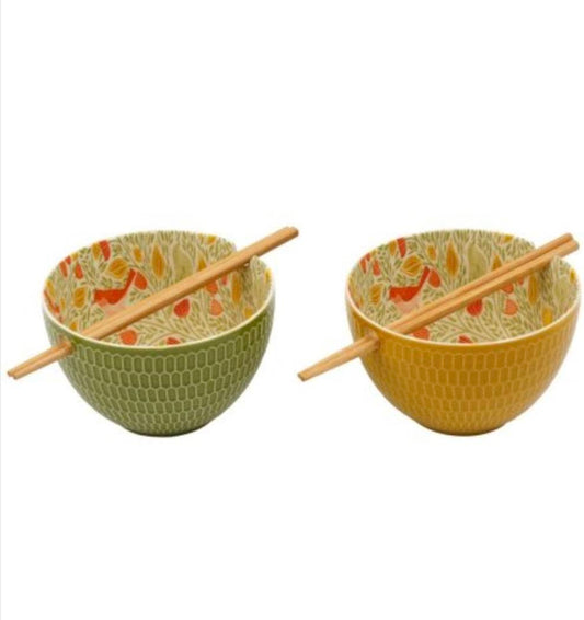 Songbird Bowl+chopsticks, 14cm
