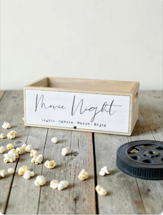 Movie Night Snack Crate, 24cm