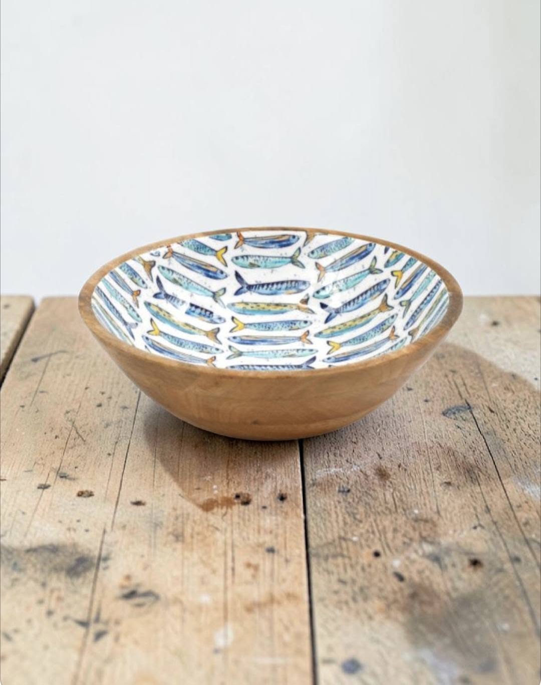 11cm Sardines Enamelled Bowl