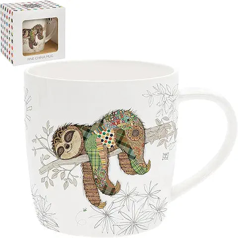 Simon the Sloth Bug Art mug
