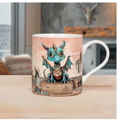Scrap Dragon Mug