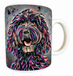 Black Cockapoo Mug, 9.5cm