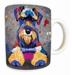 Schnauzer Mug, 9.5cm