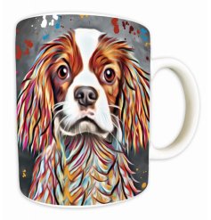 Cavalier King Charles Mug,, 9.5cm