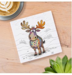 Maxi Moose Coaster, 10cm
