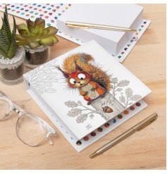 Sarah Squirrel Memo pad