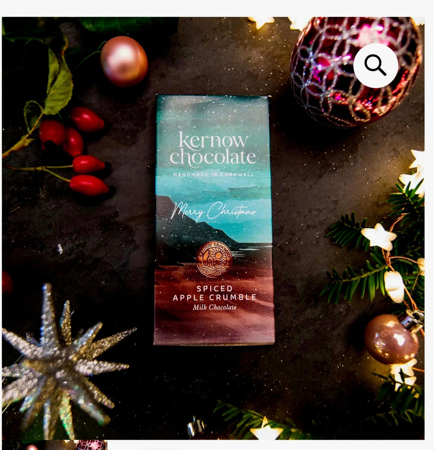 Spiced Apple Crumble 100g Milk Chocolate