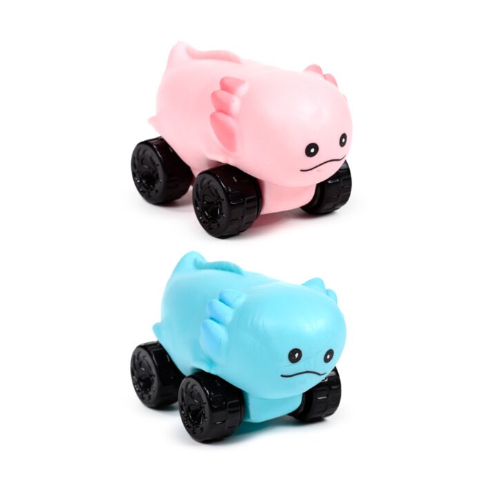 Stretchy Squeezy Axolotl Car Toy