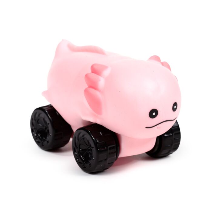 Stretchy Squeezy Axolotl Car Toy