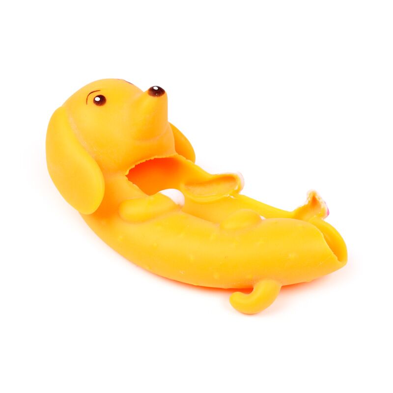 Stretchy hot dog fidget toy