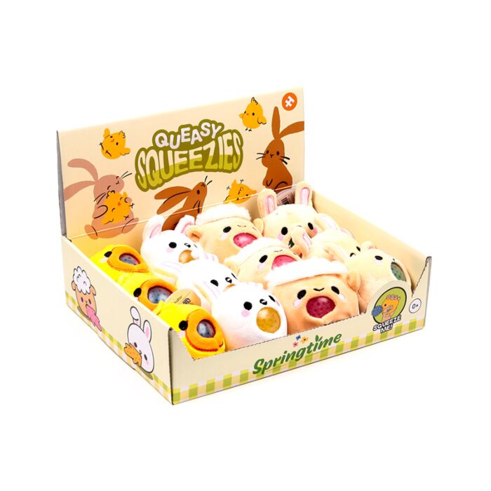Springtime plush sensory and fidget toys