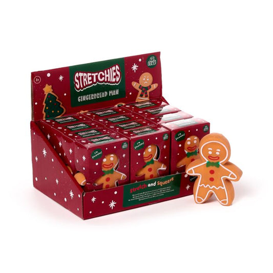 Stretchy Baker Street Christmas Gingerbread Man Toy